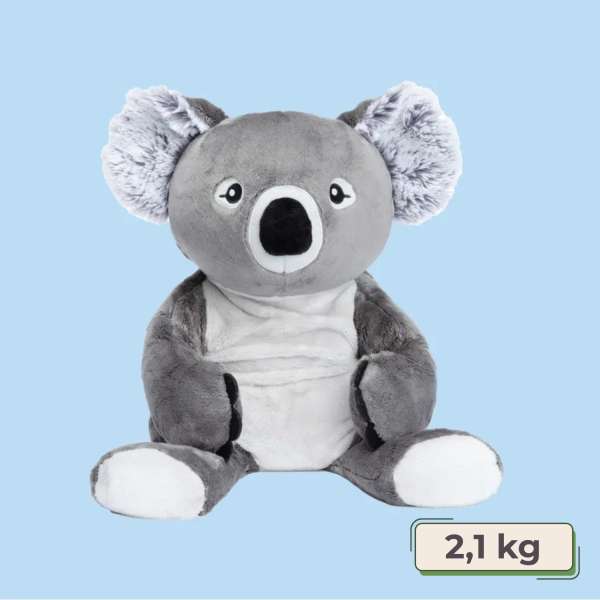 Hugimals Koalaen Quinn – tyngdebamse på 2,3 kg til ro, tryghed og sanselig regulering

