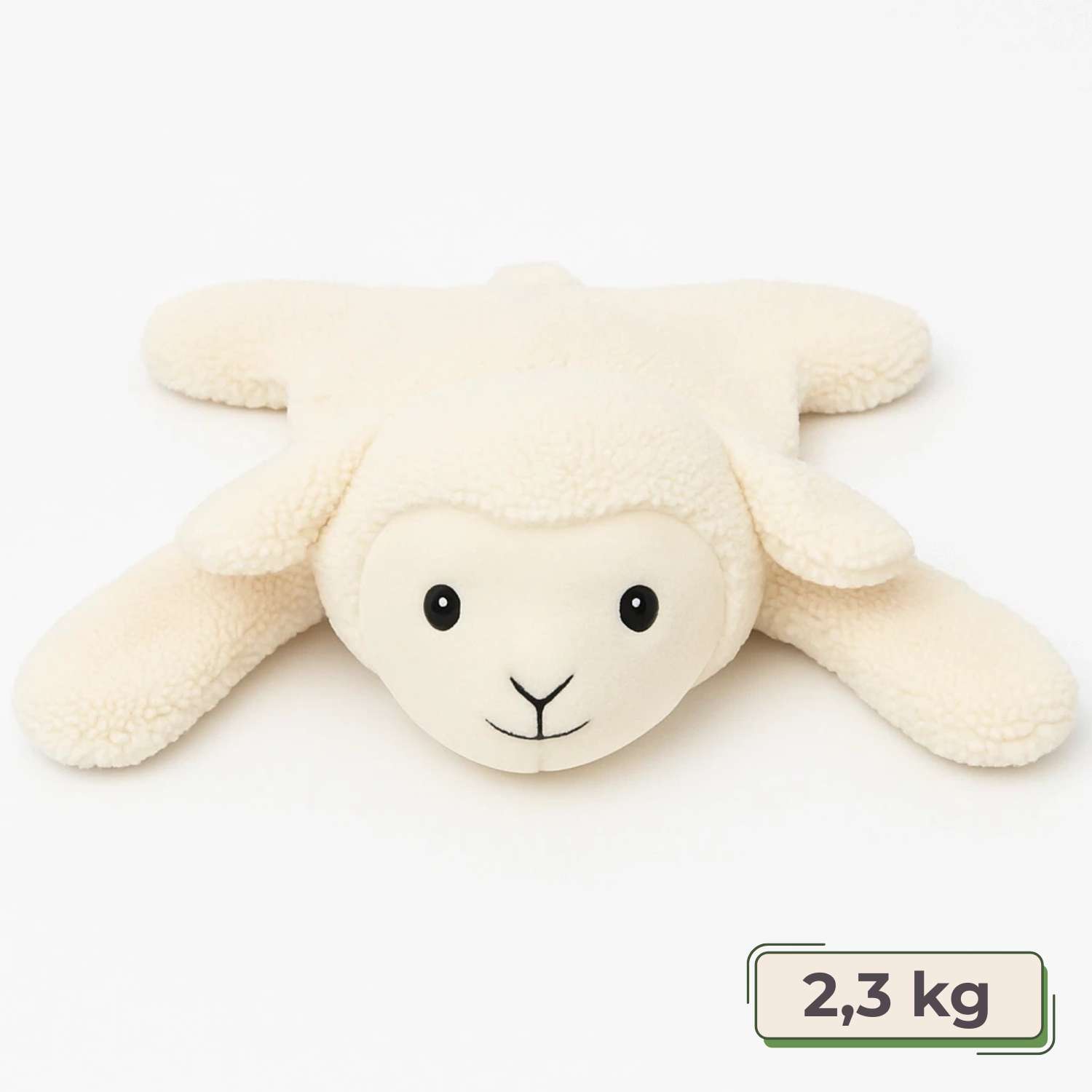 Lam bamsepude med tyngde
