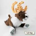 Rensdyr sansebamse med tyngde – blød tyngdebamse på 1,3 kg til ro og tryghed

