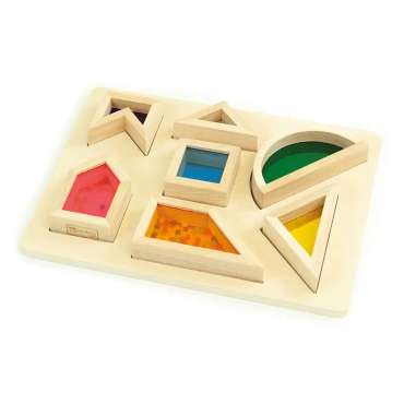 Transparent puslespil