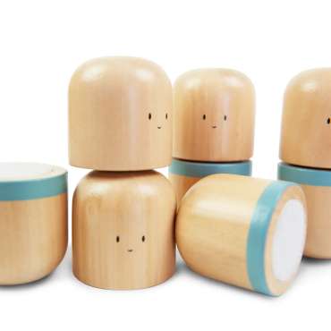 Andreu Toys lydpuslespil med dyr – match figurer efter lyd i pædagogisk læringsspil.

