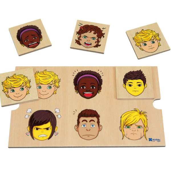 Ansigtsudtryk billedlotteri