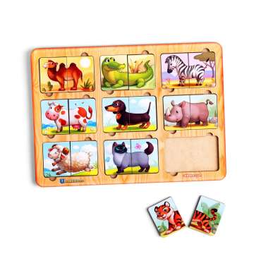 Træpuslespil – Fantastiske dyr