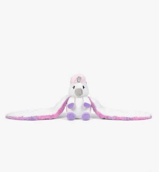 Echo Hugaround enhjørning udfoldet – fleksibel krammebamse til kroppen

