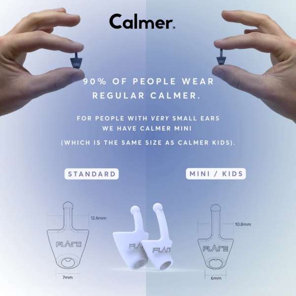 Flare Calmer ørepropper forklarer lydfiltrering – reducerer stressende lyde

