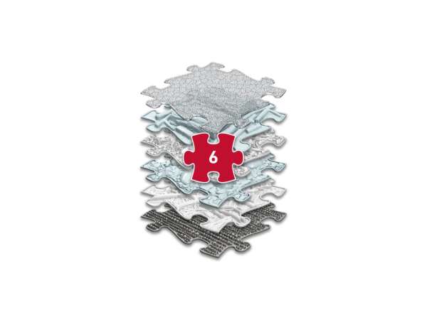 Muffik Vinter sæt samlet – modulopbygget sansegulv til børn

