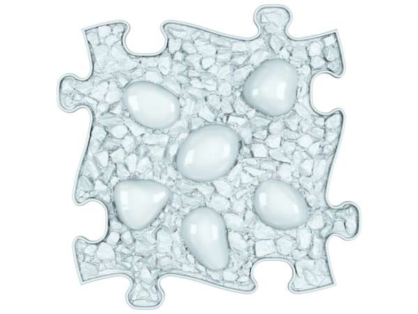 Muffik sanseplade med stenstruktur – stimulerer følesansen

