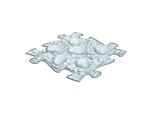 Muffik sanseplade stenstruktur – ujævn overflade til fodsans

