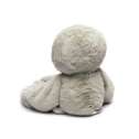 Dovendyr Hugger tyngdebamse i grøn set bagfra – blød bamse med vægt til ro og sanselig støtte

