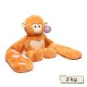Abe Hugger tyngdebamse i brun 2 kg – blød bamse med tyngde til ro, tryghed og sanselig regulering

