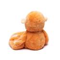 Abe Hugger tyngdebamse i brun set bagfra – blød bamse med vægt til ro og tryghed

