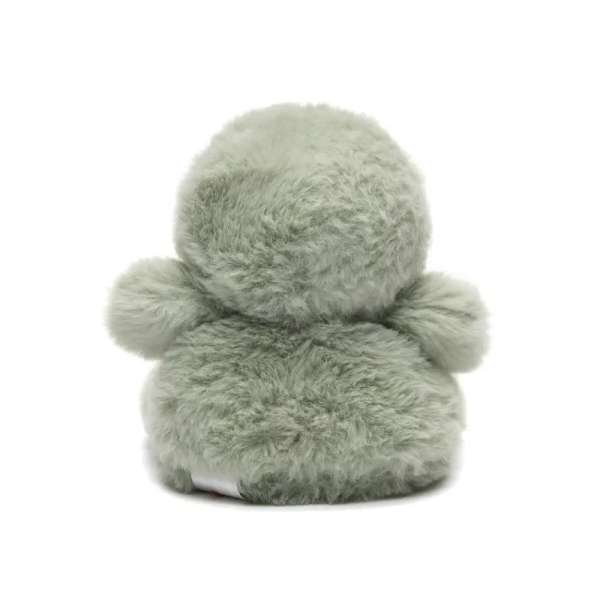Dovendyr Bitty Buds tyngdebamse i grøn set bagfra – blød bamse med vægt til sanselig støtte

