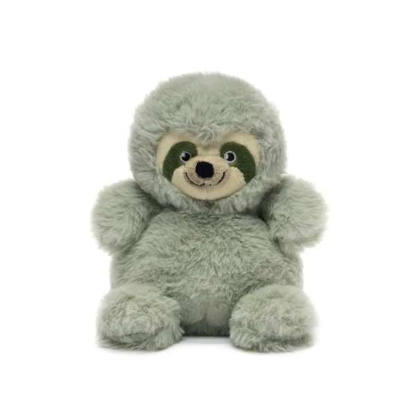 Dovendyr Bitty Buds tyngdebamse i grøn set forfra – lille sanselig bamse til ro, fokus og tryghed

