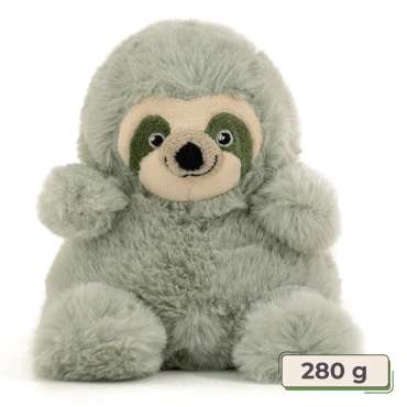 Dovendyr Bitty Buds tyngdebamse grøn 280 g – lille blød bamse med tyngde til ro og sanselig regulering

