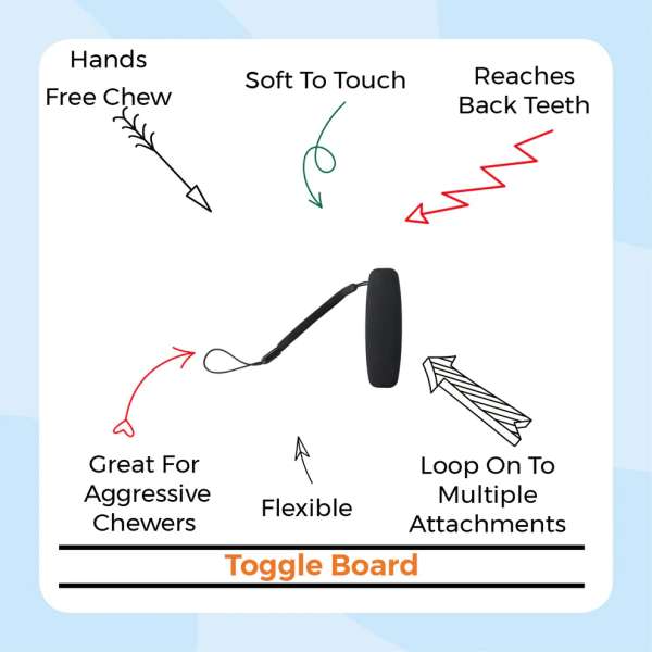 Toggle board– sensorisk bidevedhæng