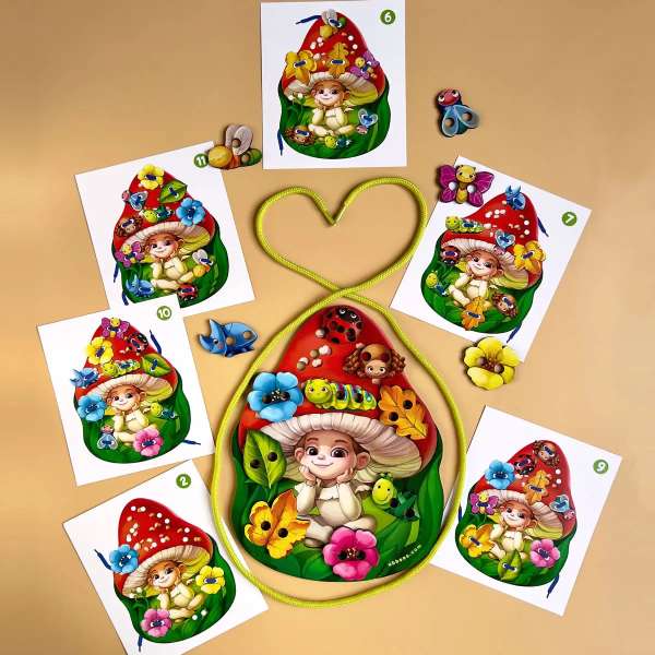 Snørespil i træ – Skovens svamp