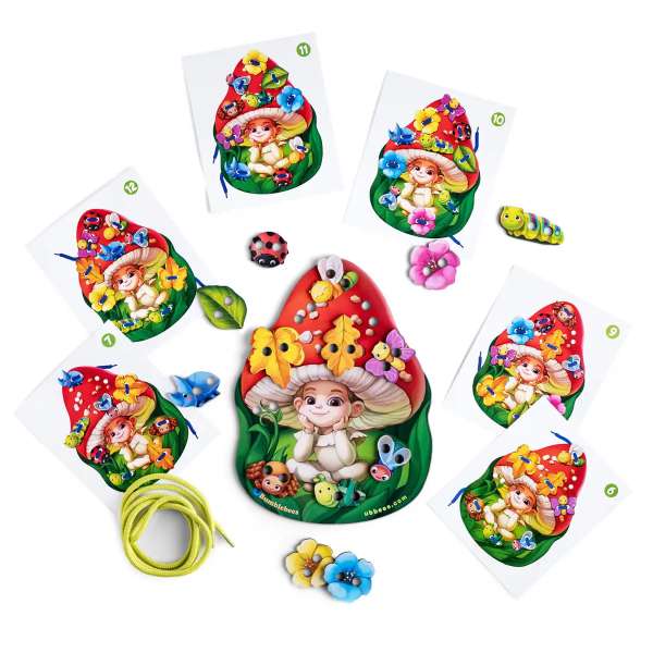 Snørespil i træ – Skovens svamp