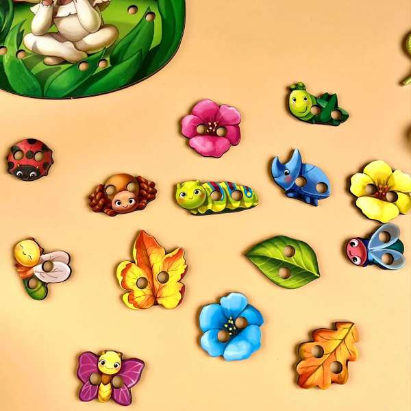 Snørespil i træ – Skovens svamp