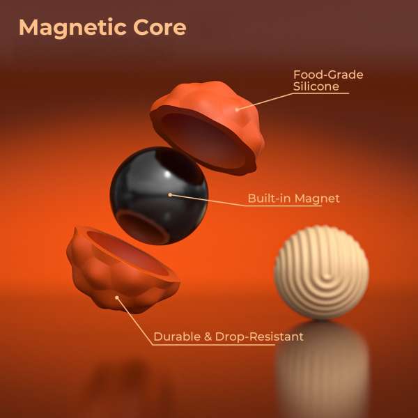 Magnetiske fidget sansebolde, store