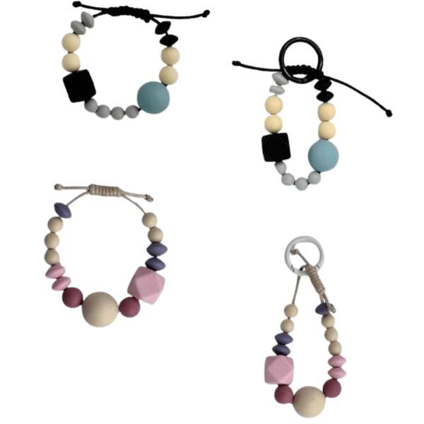 CalmBeads 2-i-1 armbånd og nøglering