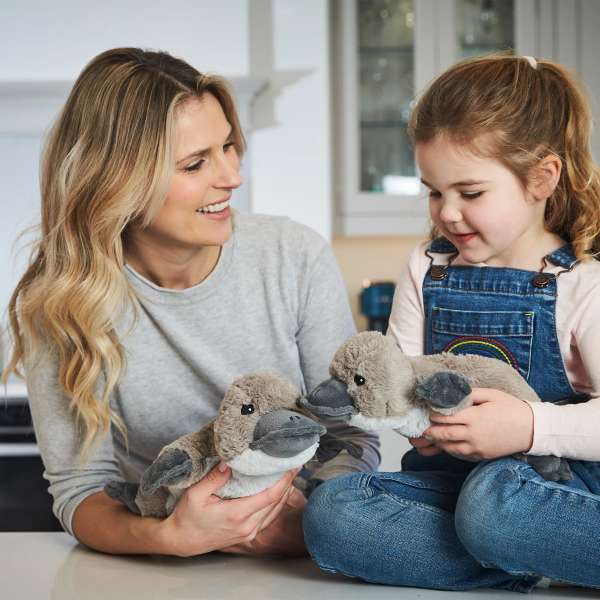 Sansebamse Warmies® junior næbdyr
