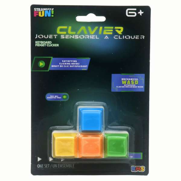 Keyboard clicker-fidget