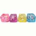 Squishy sugar cube med figurer