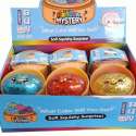 Stor squishy dumpling med glimmer i assorterede farver – kawaii squishy fidget med glitrende detaljer til taktil stimulering, afslapning og sanselig leg.

