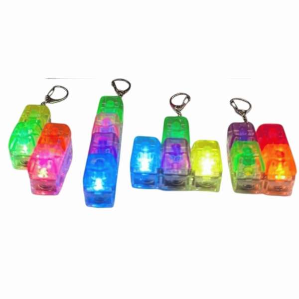 Keyboard clicker-fidget med LED lys