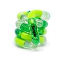Green Lime Fizz Tangle® Jr. Textured fidget med drejelige led og forskellige taktile strukturer.