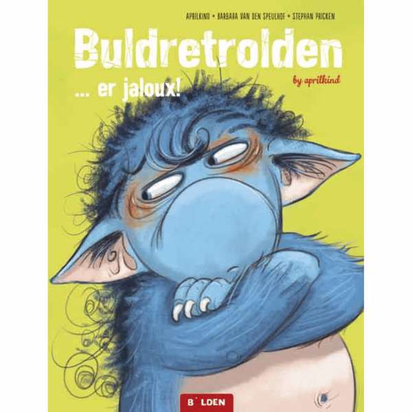 Børnebog “Buldretrolden er jaloux” – bog om følelser og jalousi for børn
