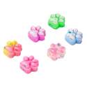 Squishy kattepoter pastel – bløde squishy figurer til sansestimulering og ro