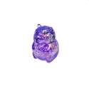 Lilla squishy glitter kapivar med glitrende fyld – blød sensorisk fidget til sansestimulering, fokus og beskæftigelse af hænderne.