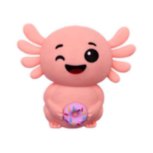 Sugar squishy kawaii axolotl