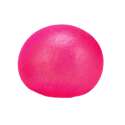 Pink Maltose squeeze antistressbold med blød, klembar og let skinnende overflade.

