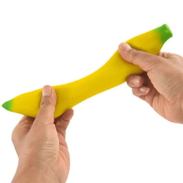Squishy stretchy banan