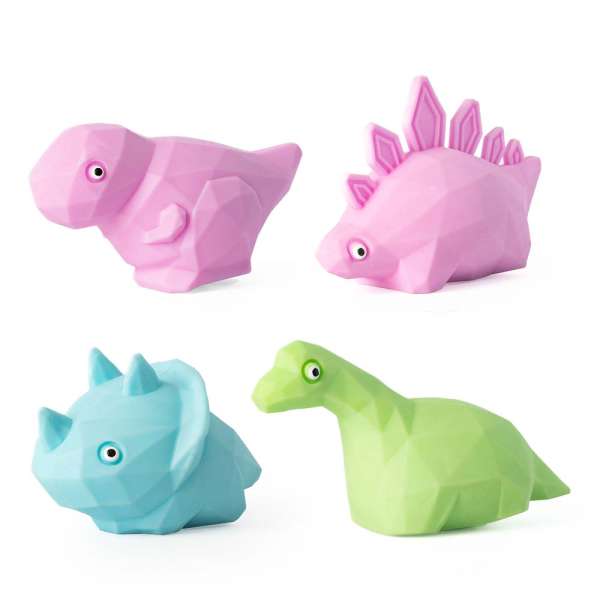 Geometrisk squishy dino