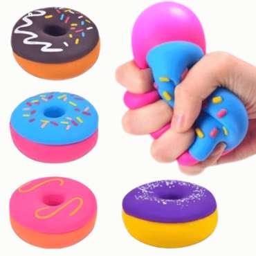 Squishy slow-rise donut