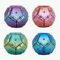 Chrome Geode Spheres