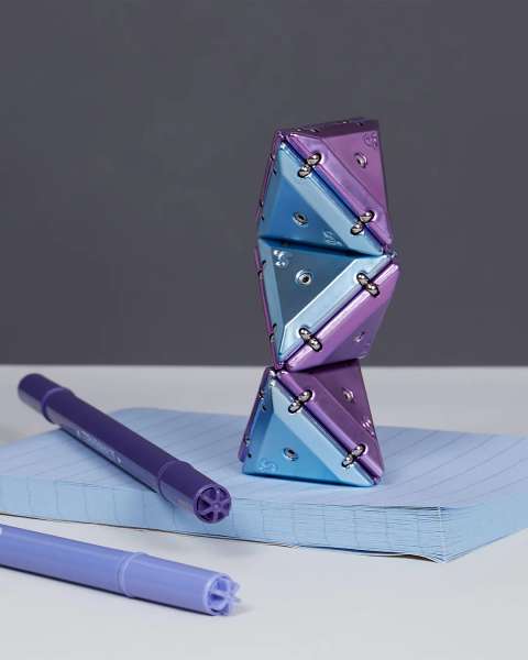 Chrome Geode Pyramid