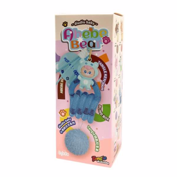 Tangle® Keychain Blind Box – DiuDiu Baby Abebe Bear Series