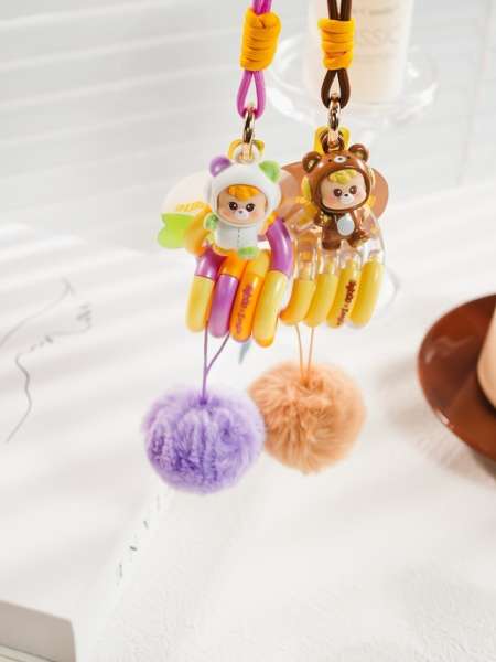 Tangle® Keychain Blind Box – DiuDiu Baby Abebe Bear Series
