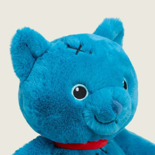 Sansebamse Warmies® Scary Cute Blå Kat