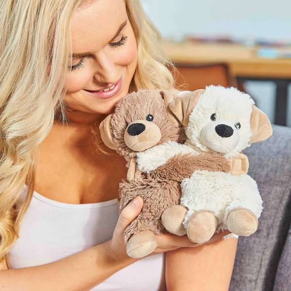 Sansebamse Warmies® Warm Hugs hundehvalpe