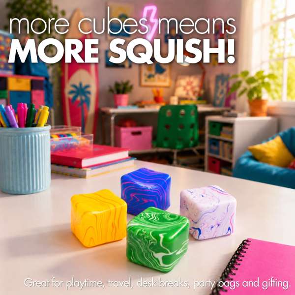 Squishy Marble Cube