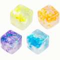 Squishy Glitter Cube