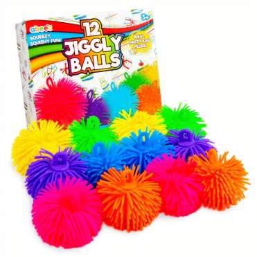 Jiggly Balls – 12 stk. pakke
